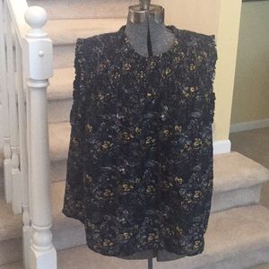 Caslon  top gathered detail